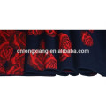 Arab Head Rose Jacquard And Brushed Woven Wholesale Scarf For Women